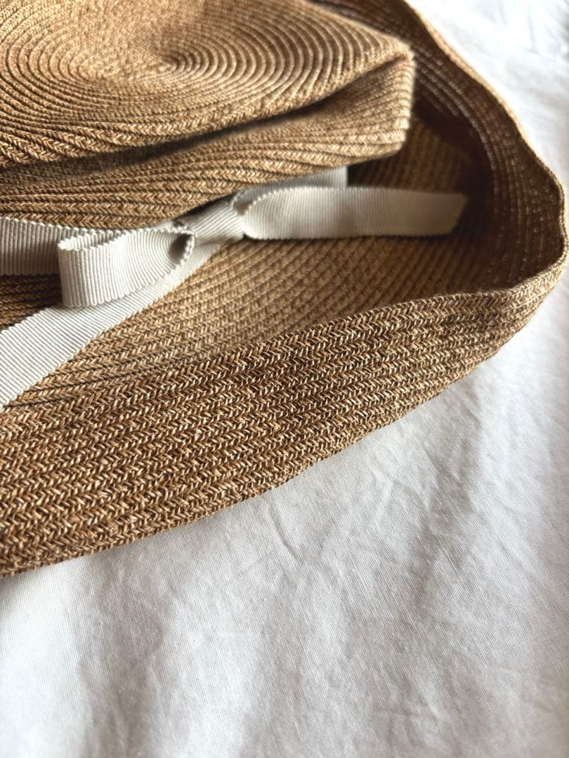 mature ha. ボックスハット　ライトグレー