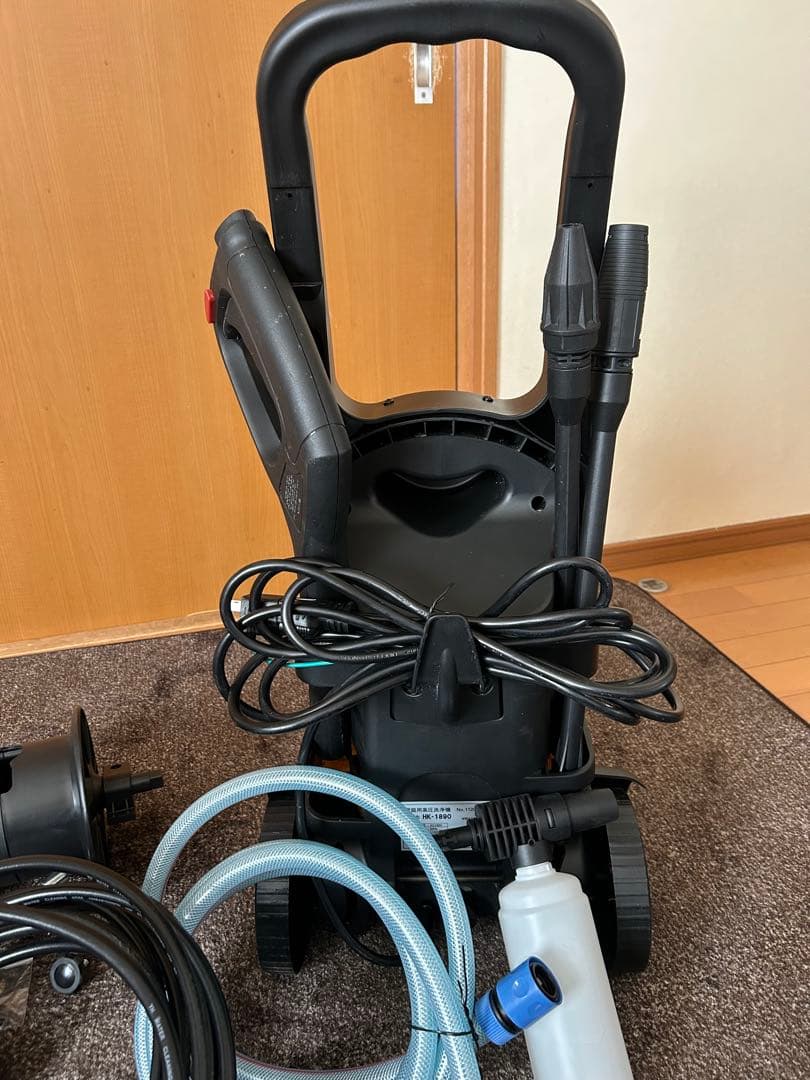 HIDAKA高圧洗浄機HK-1890（高圧ホース収納リール付き）50hz