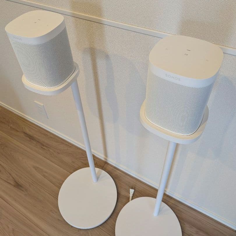 ※再出品【美品】Sonos One SL 2台／専用ペアスタンド ホワイト