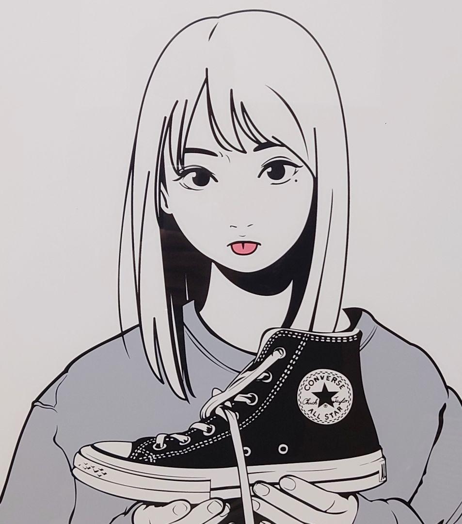 【真作】 Backsideworks ed.70 シルクスクリーン KYNE