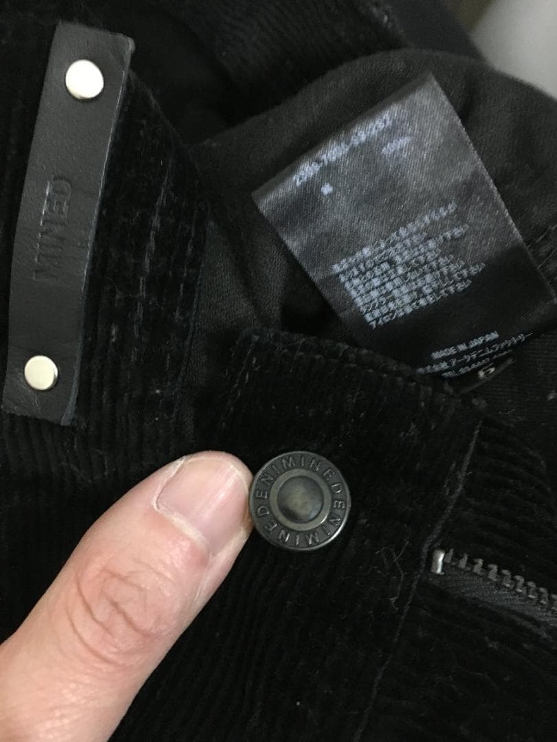 マインデニム 23AW コーデュロイ ワイド ペインター パンツ