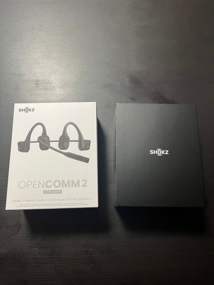 Shokz OpenComm2 2025 Upgrade 骨伝導 美品