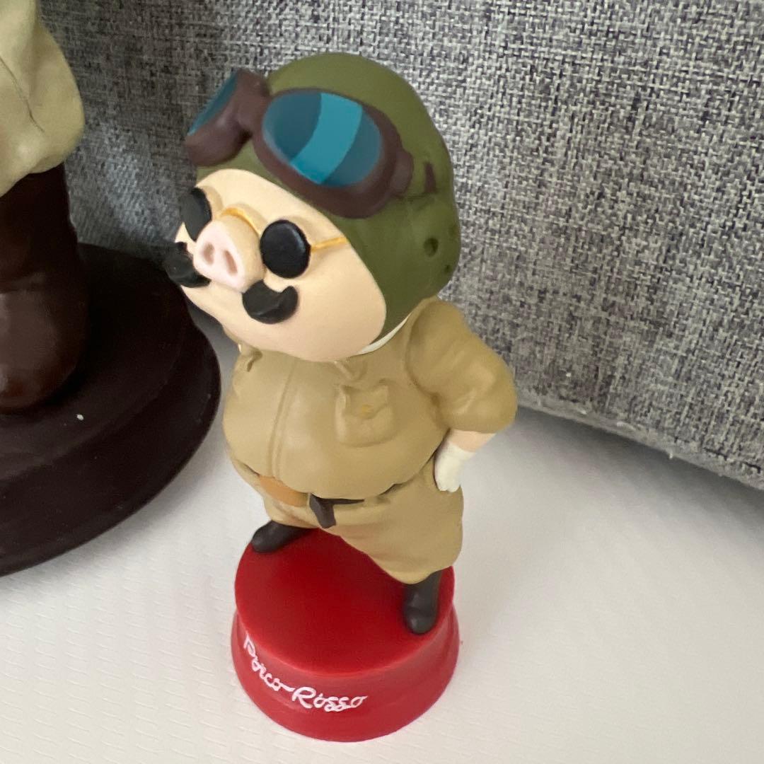 紅の豚ポルコロッソ　磁器オルゴール　バブルヘッドポルコミニ　２点セット