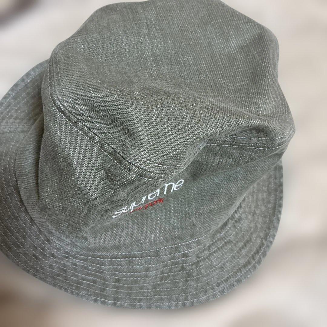 ま*ま様 supreme グレー バケットハット