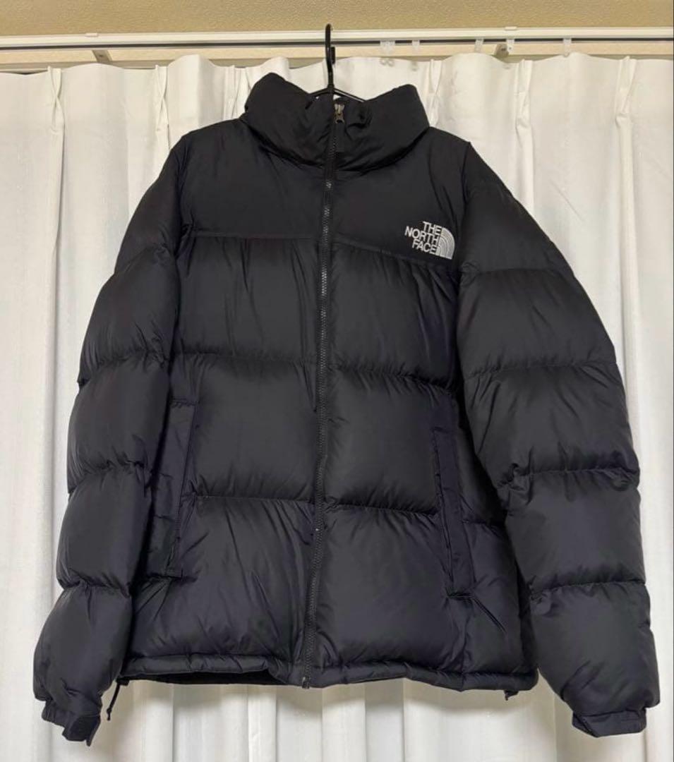 THE NORTH FACE ブラック ヌプシ　ダウンジャケット　XXL