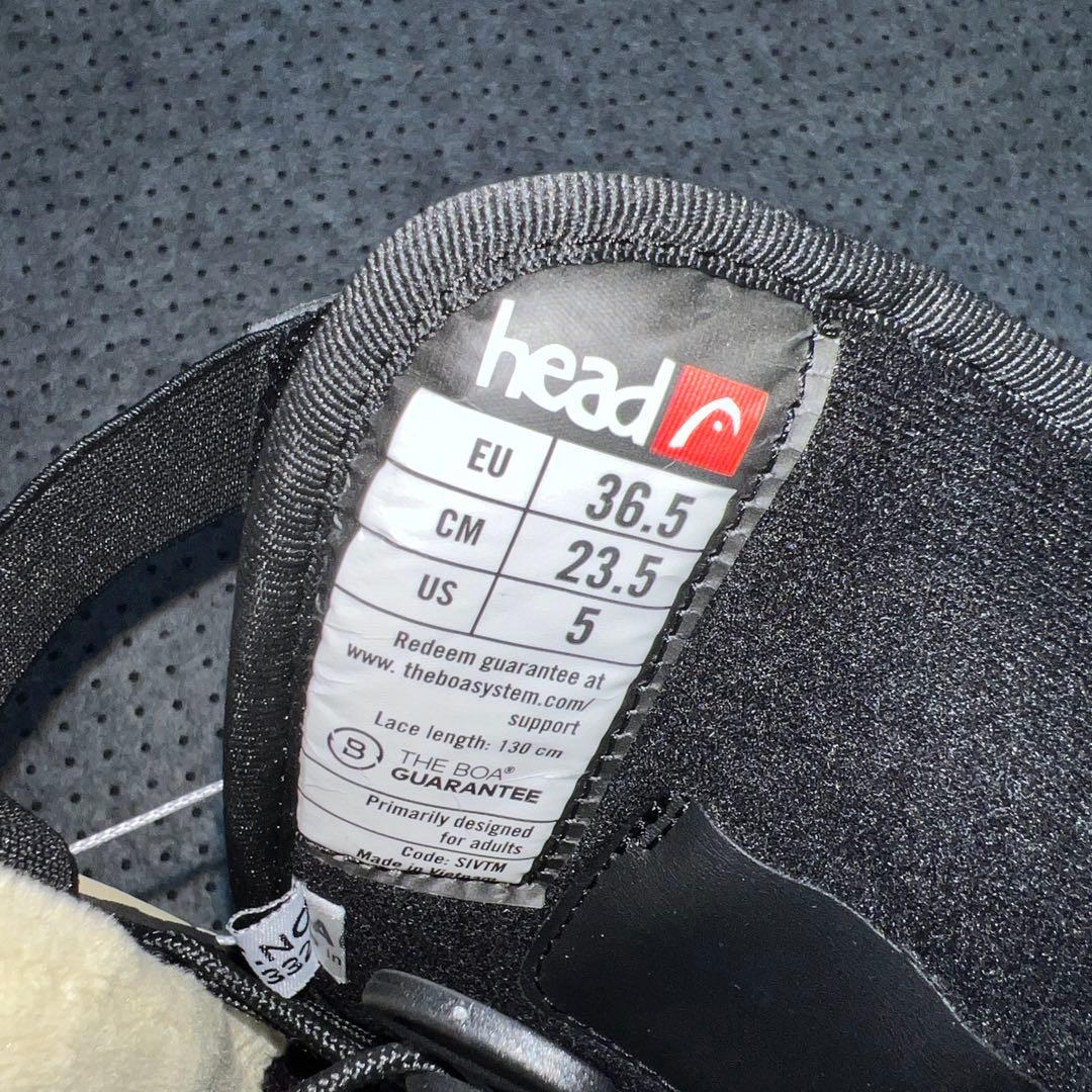 1回使用 人気サイズ23.5cm HEAD SCOUT BOA スノボブーツ