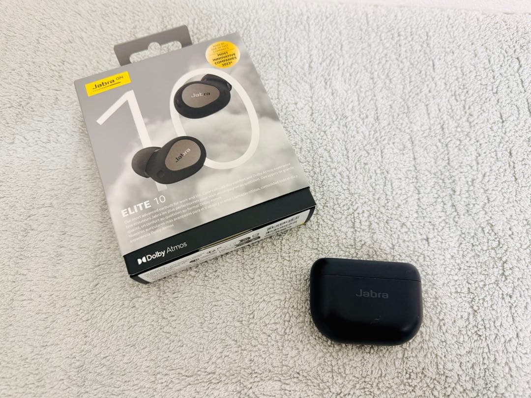 【美品】Jabra Elite 10 ワイヤレスイヤホン チタニウムブラック