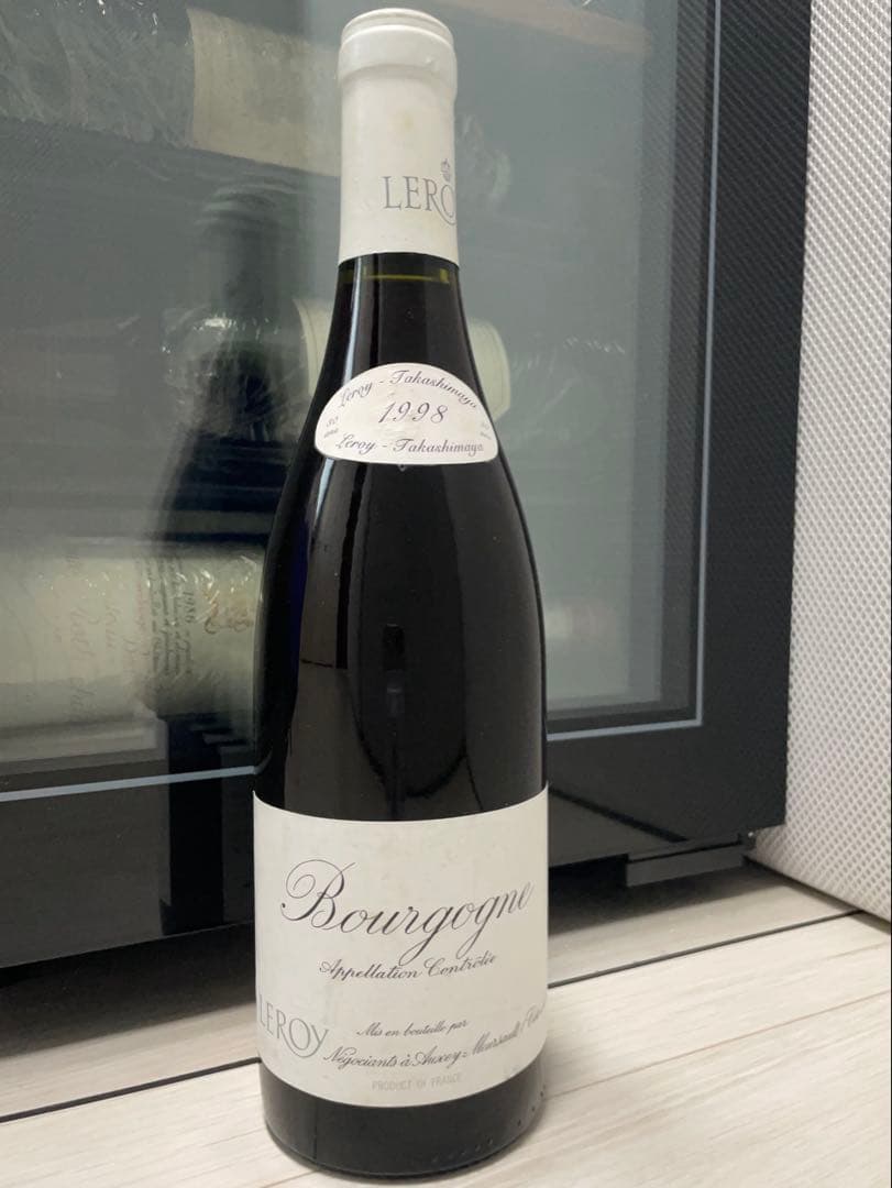 【セラー保管】 LEROY ルロワ ブルゴーニュ ルージュ 1998 送料込み