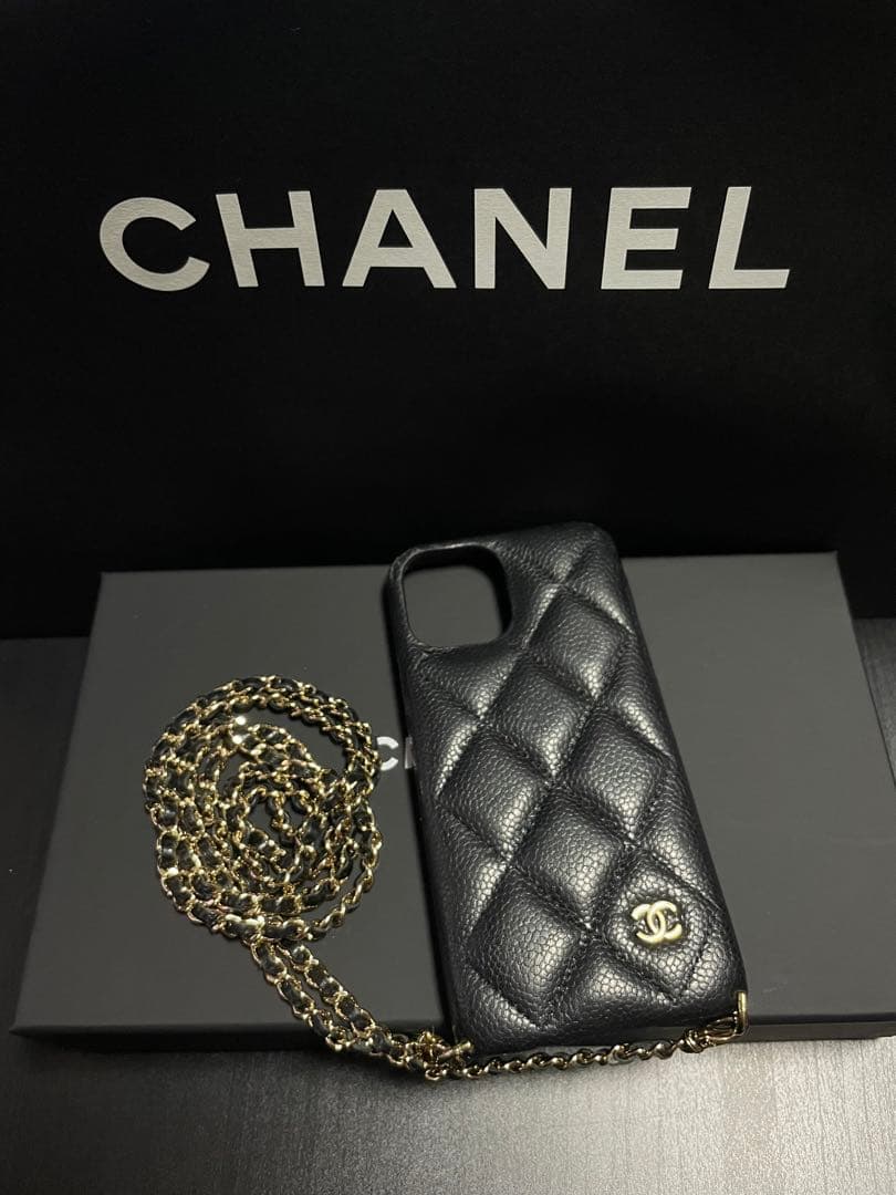 お値下げ！　CHANEL シャネル　iPhone12 Proケース