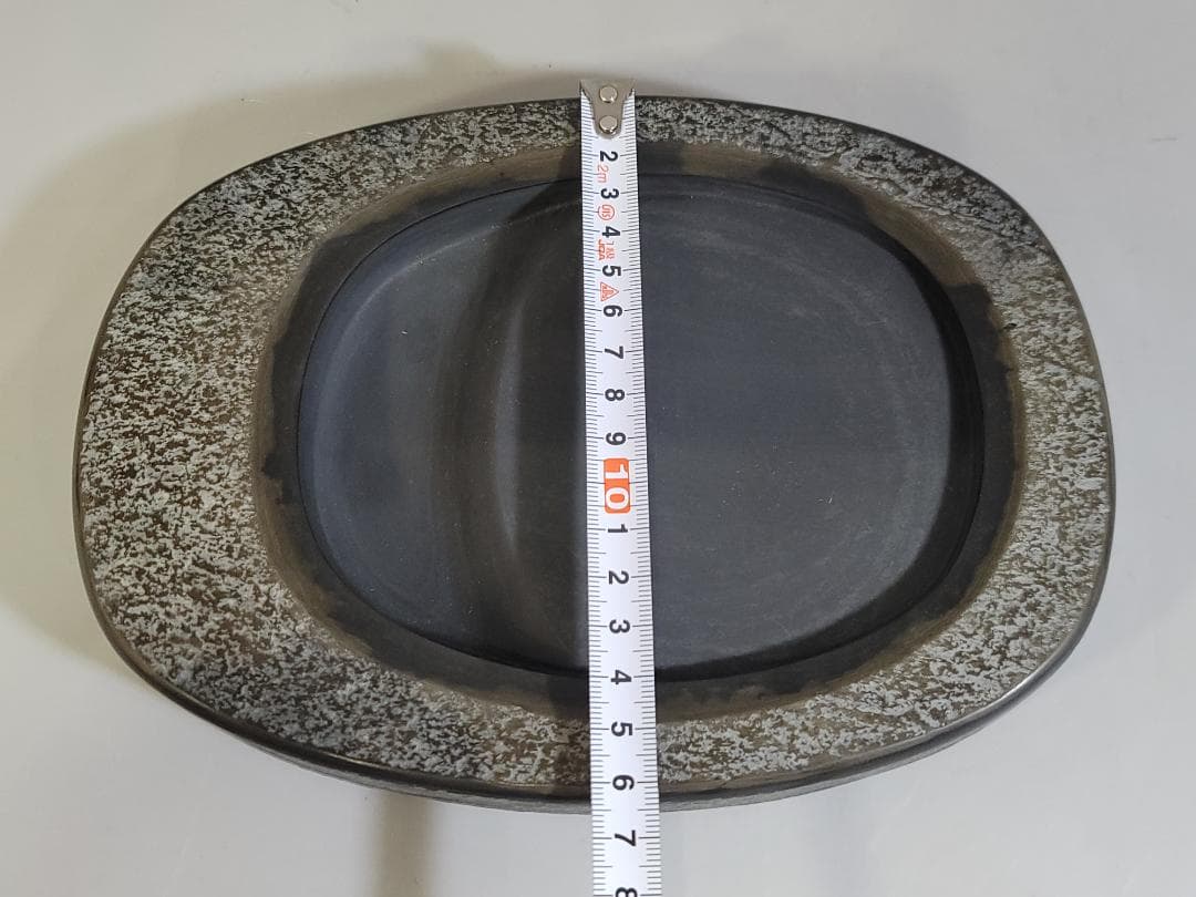 長崎県対馬若田硯 源照作 未使用 共箱 DT446