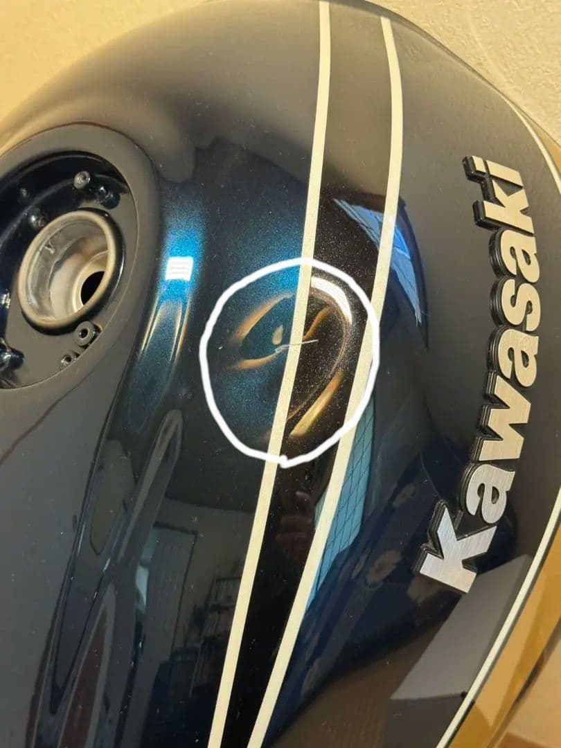 Kawasaki Z900RS 純正タンク キャンディトーンブルー