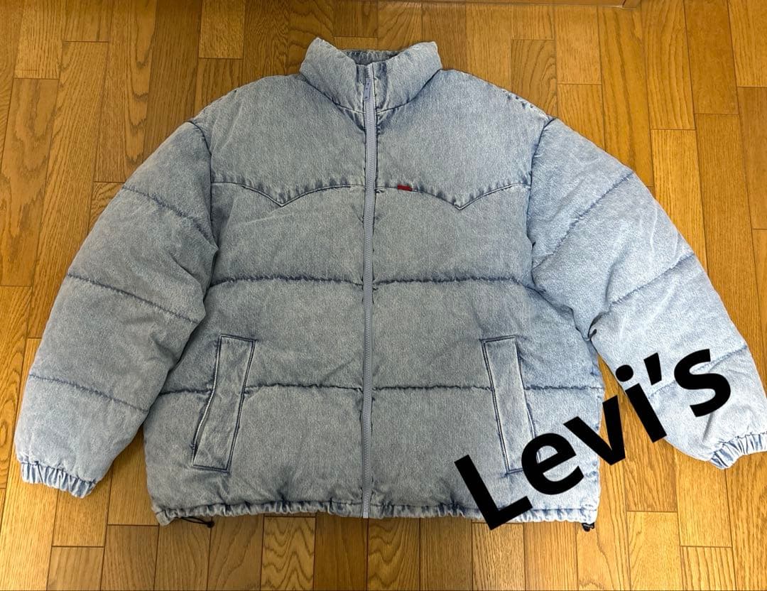 Levi’sデニムダウンジャケット　L