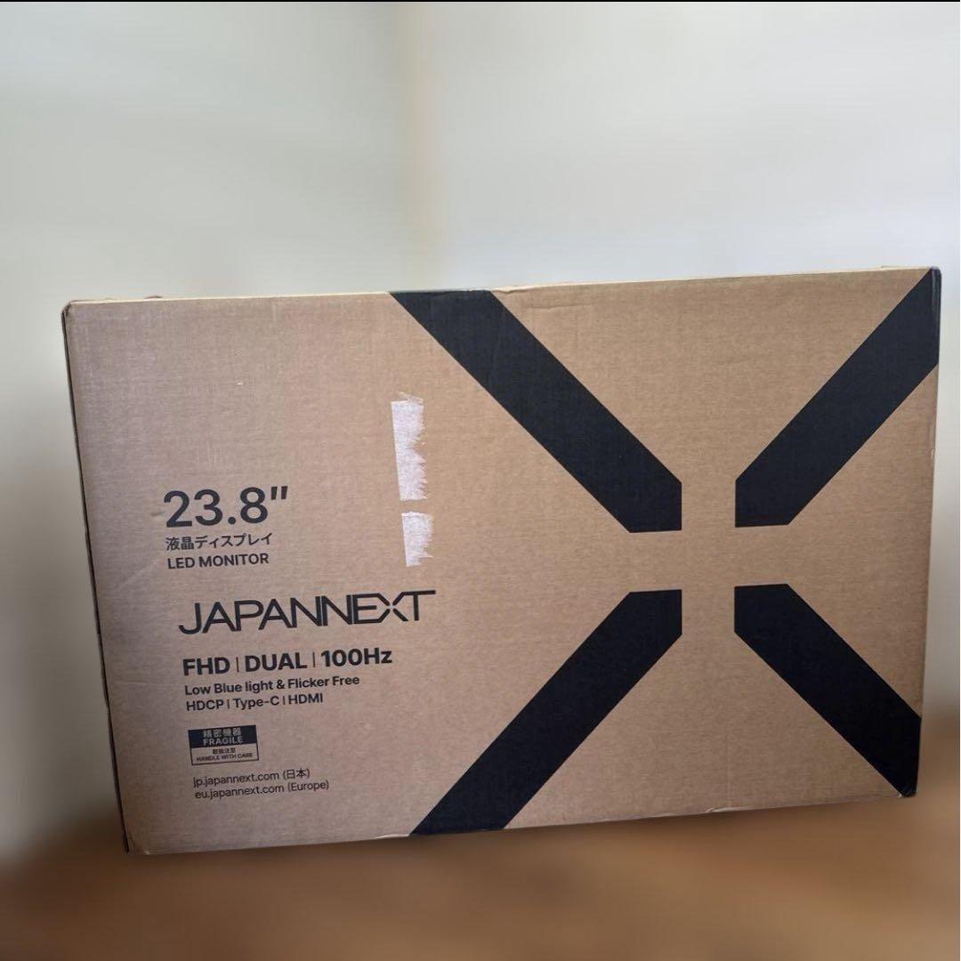 JAPANNEXT 23.8インチ IPSパネルx2搭載 フルHD