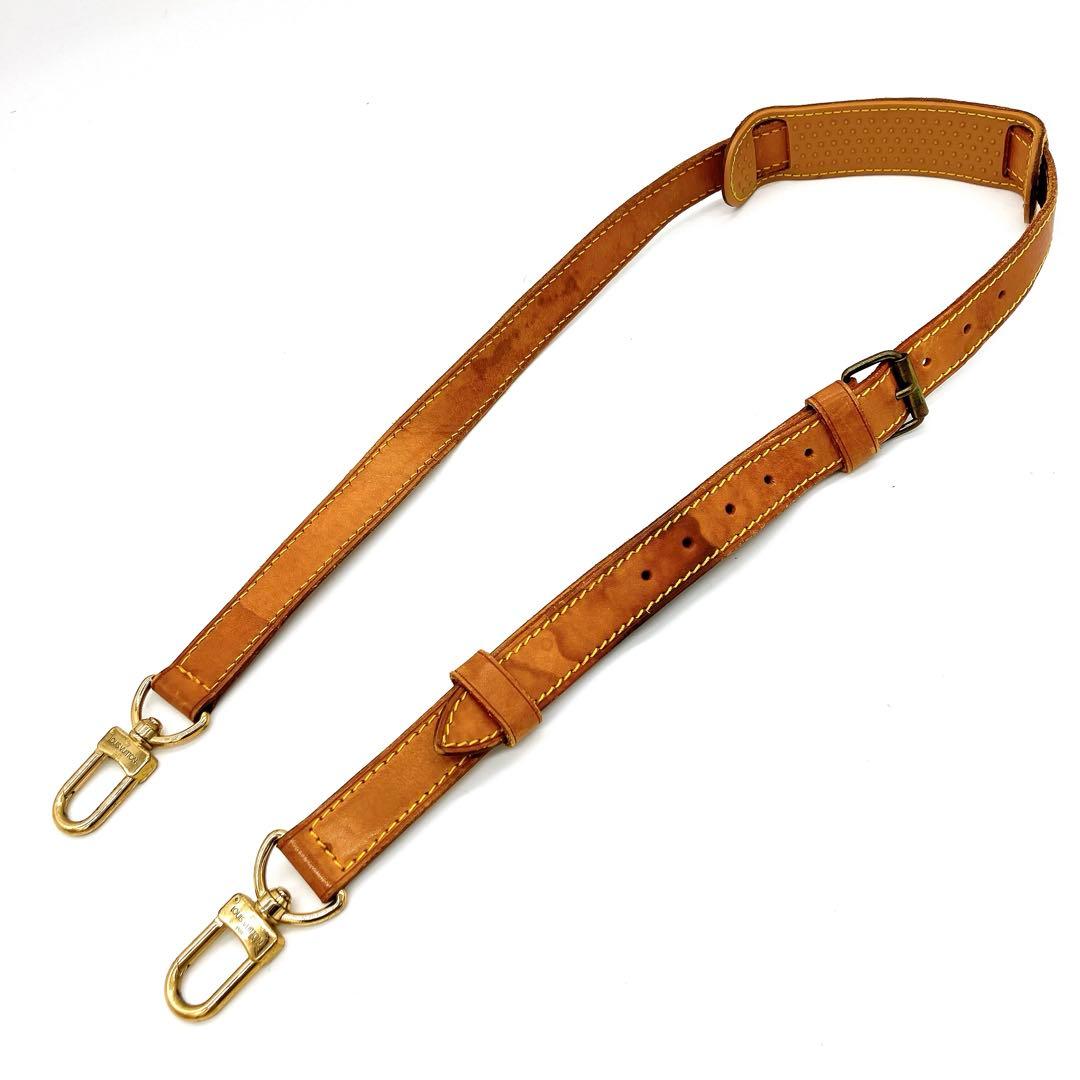 【LOUIS VUITTON】ショルダーストラップ　ヌメ革　キーポル用