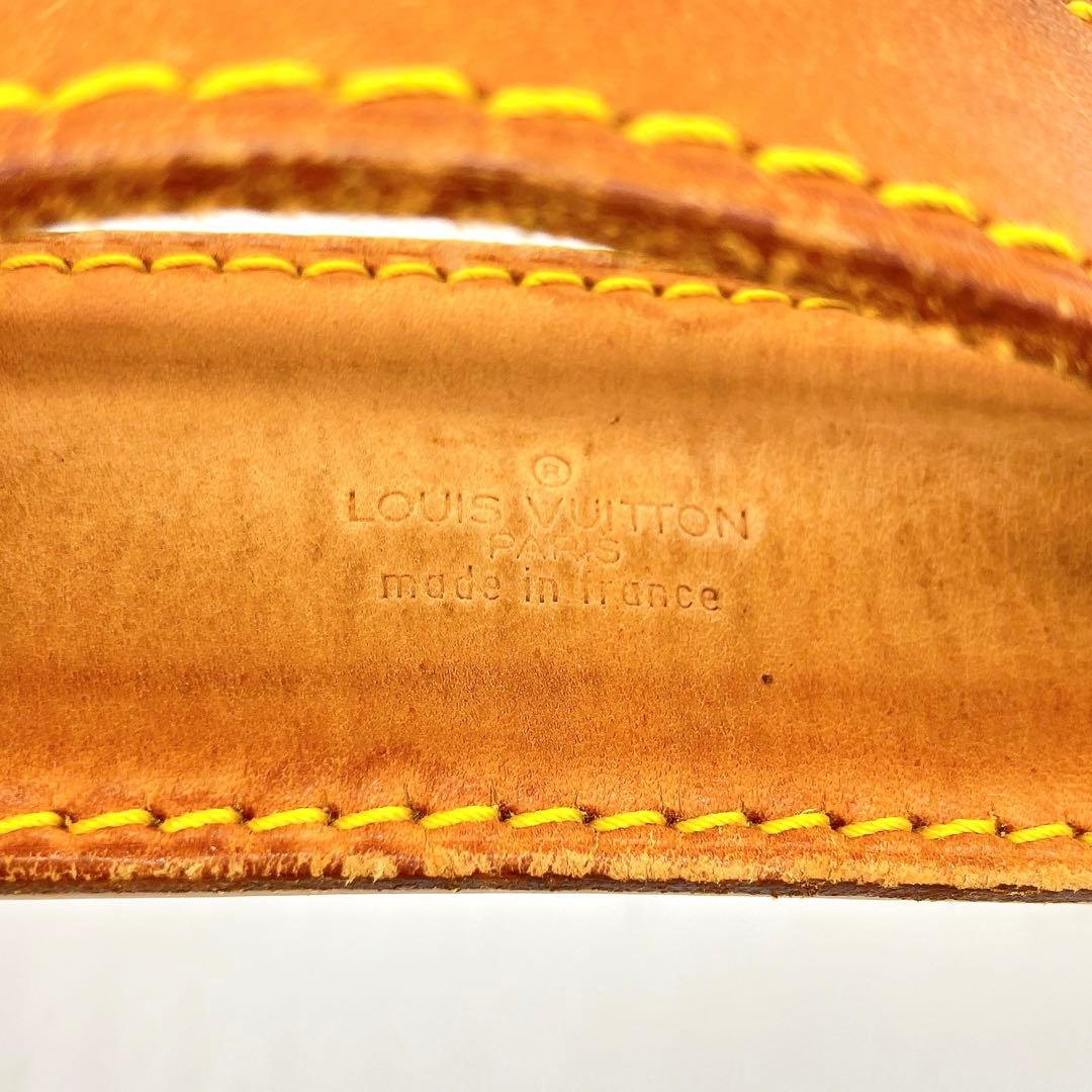 【LOUIS VUITTON】ショルダーストラップ　ヌメ革　キーポル用