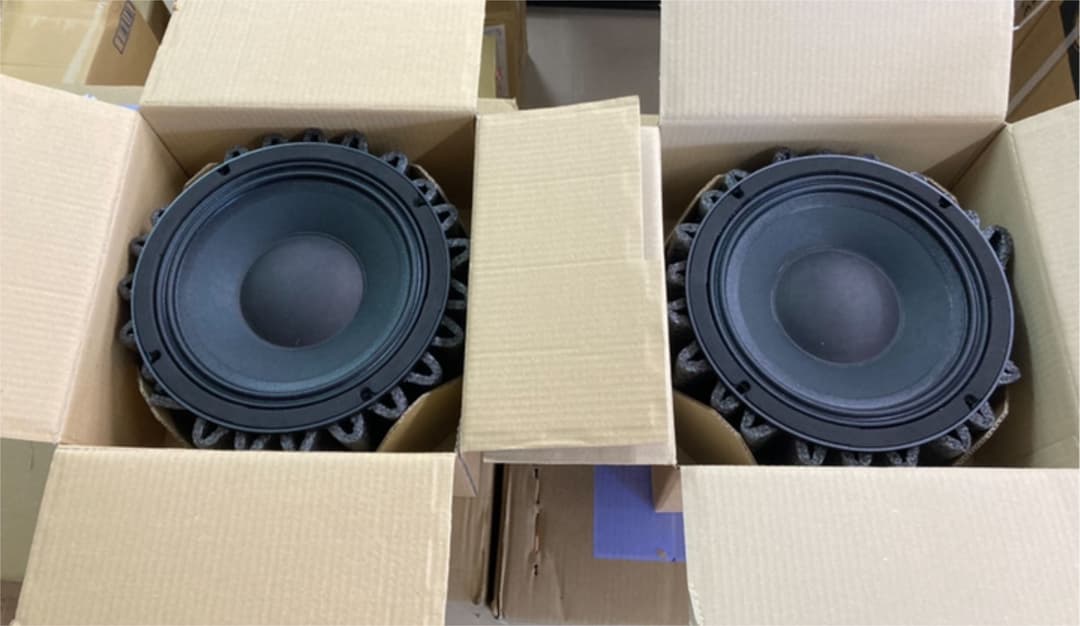 【Faital Pro 】ウーファー/ラウンドスピーカーペアセット