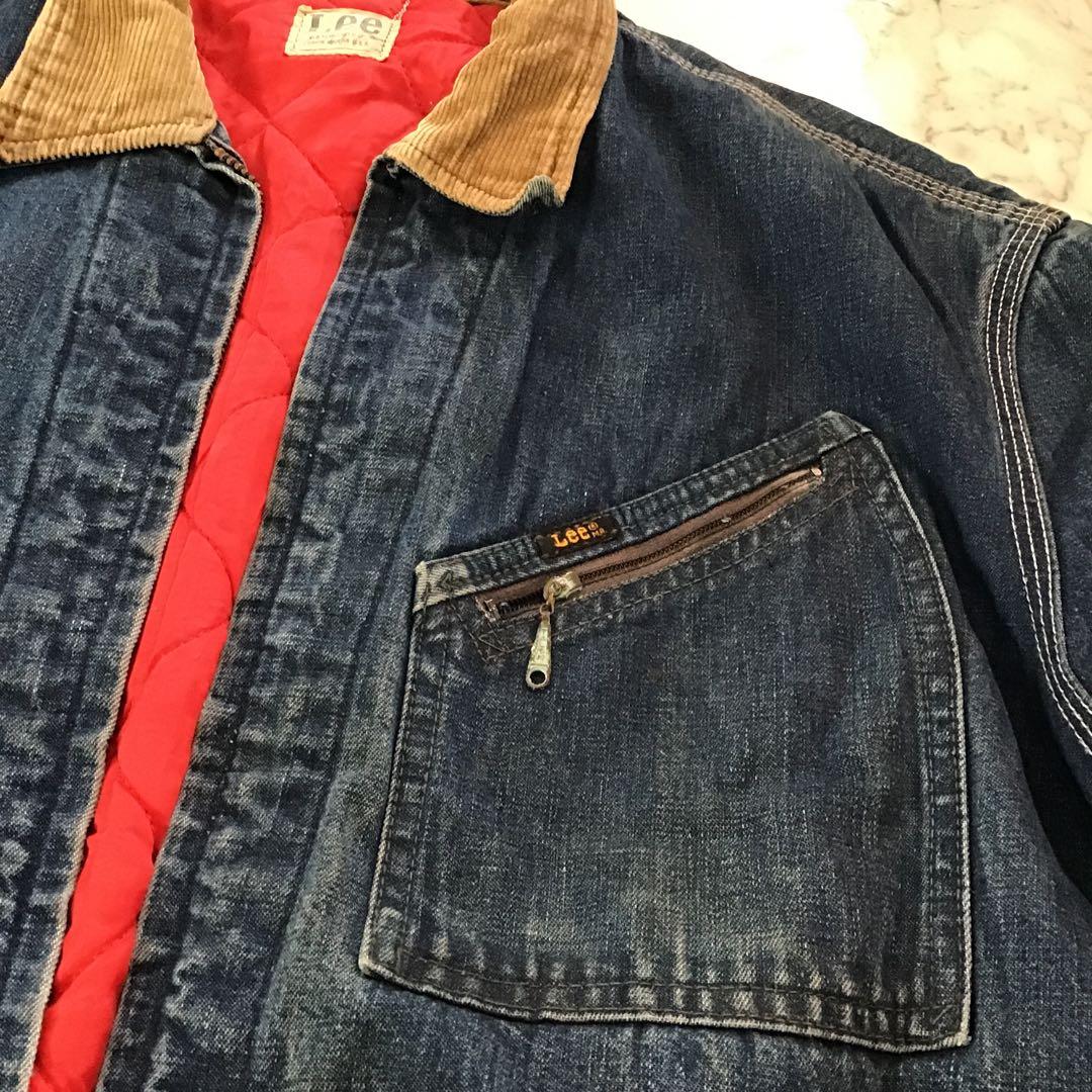 70s Lee 191-LB デニムジャケット キルティングライナー