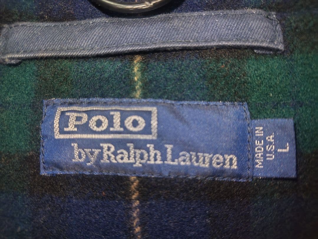 Polo By Ralph Laurenダッフルコート ネイビー 90 USA製