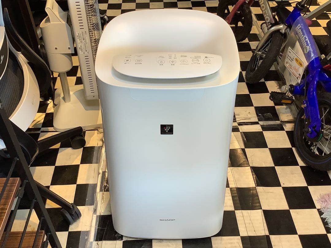 シャープ　KI-LX75-W 加湿空気清浄機 ホワイト系