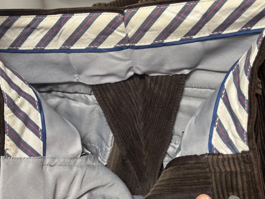 メンズセットアップ　コーデュロイ テーラードジャケット　コーデュロイパンツ