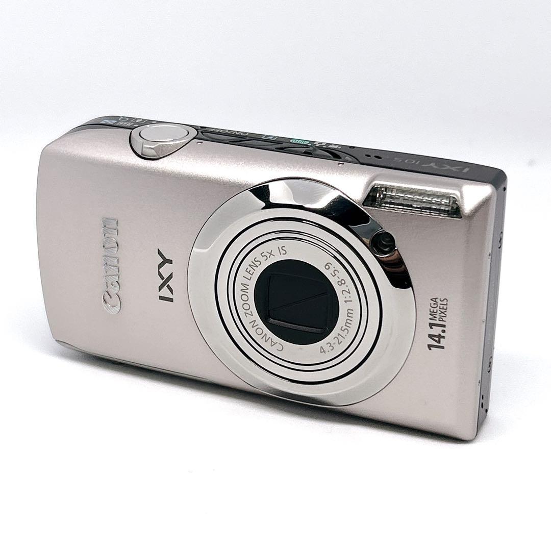 美品　Canon IXY 10S シルバー　コンパクトデジカメ　付属品あり