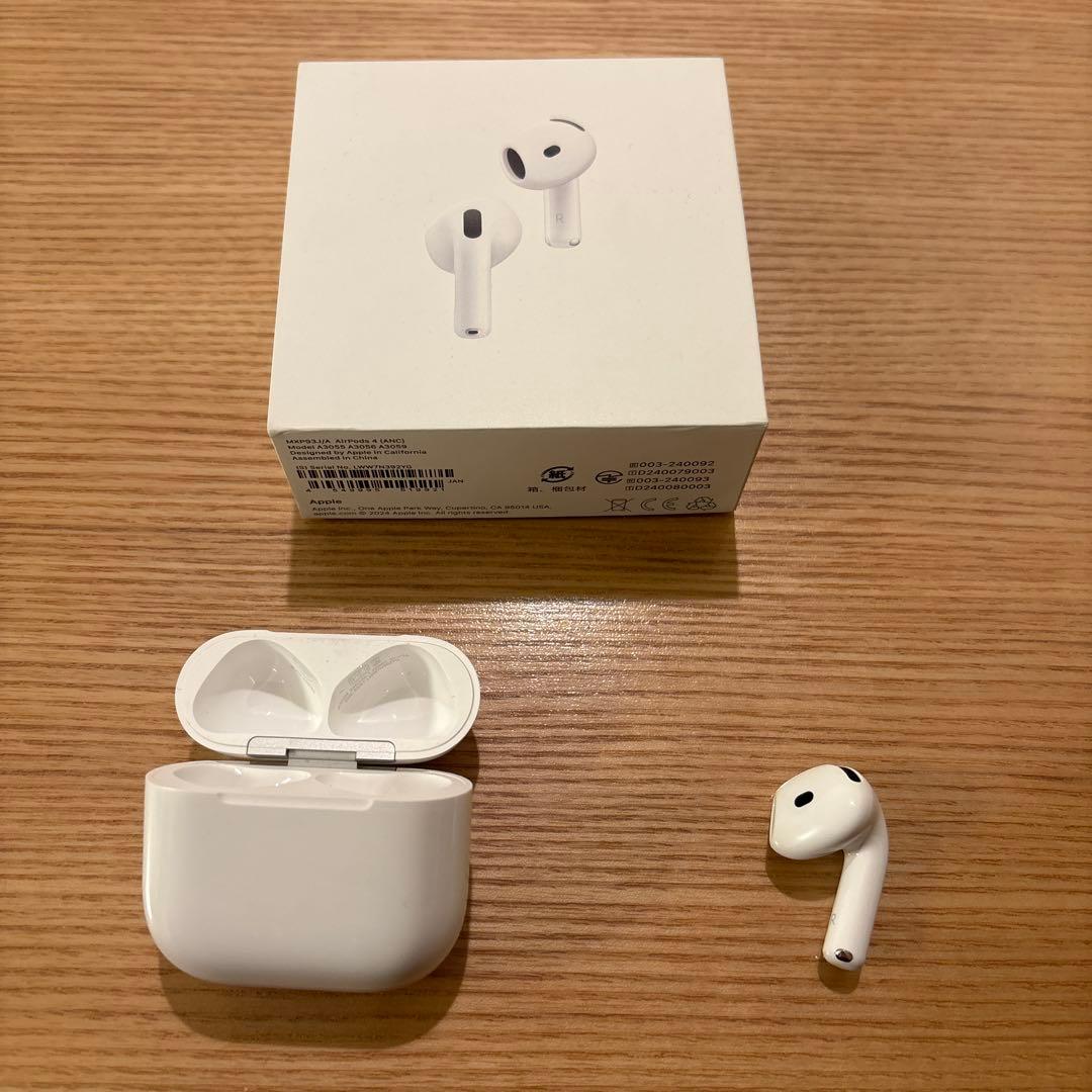 Apple AirPods 4 ANC 右耳のみ ケース 正規品