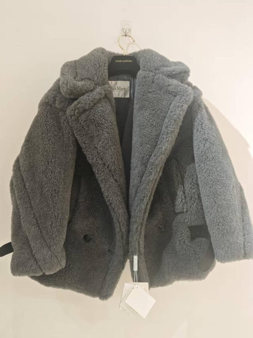 美品MAX MARA バイカージャケット グレー
