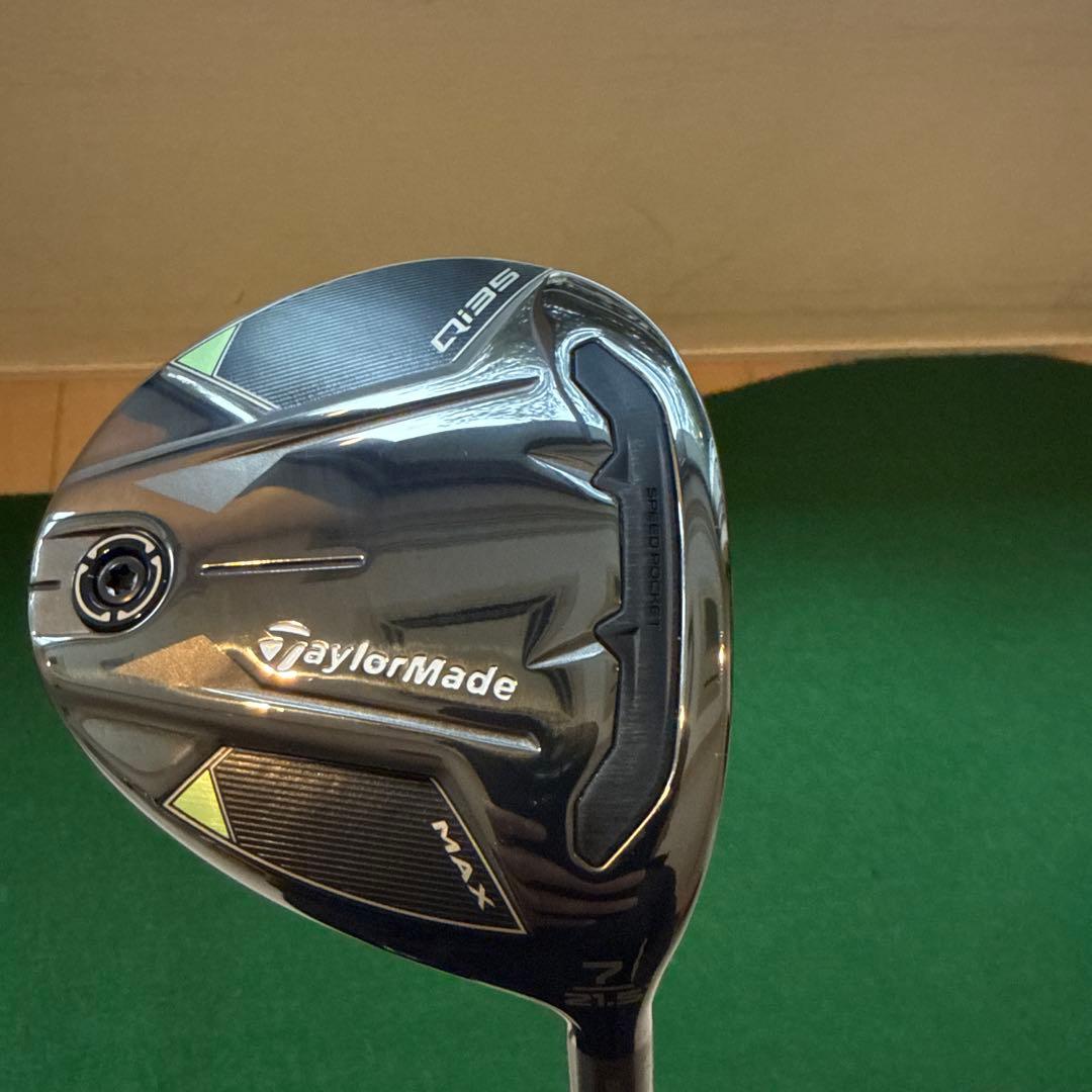 源*氏様 TaylorMade Qi35MAX 7番フェアウェイウッド 21.5