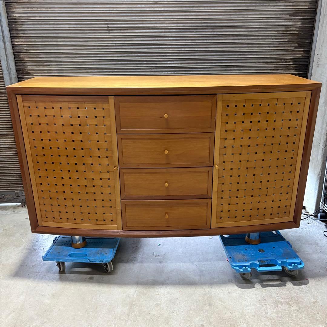 【福岡】 キャビネット 収納家具 ビンテージ 収納 飾り棚 リビングボード