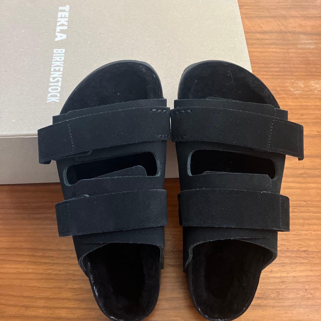 【試着のみ】BIRKENSTOCK×TEKLAビルケンシュトック37 Uji 黒