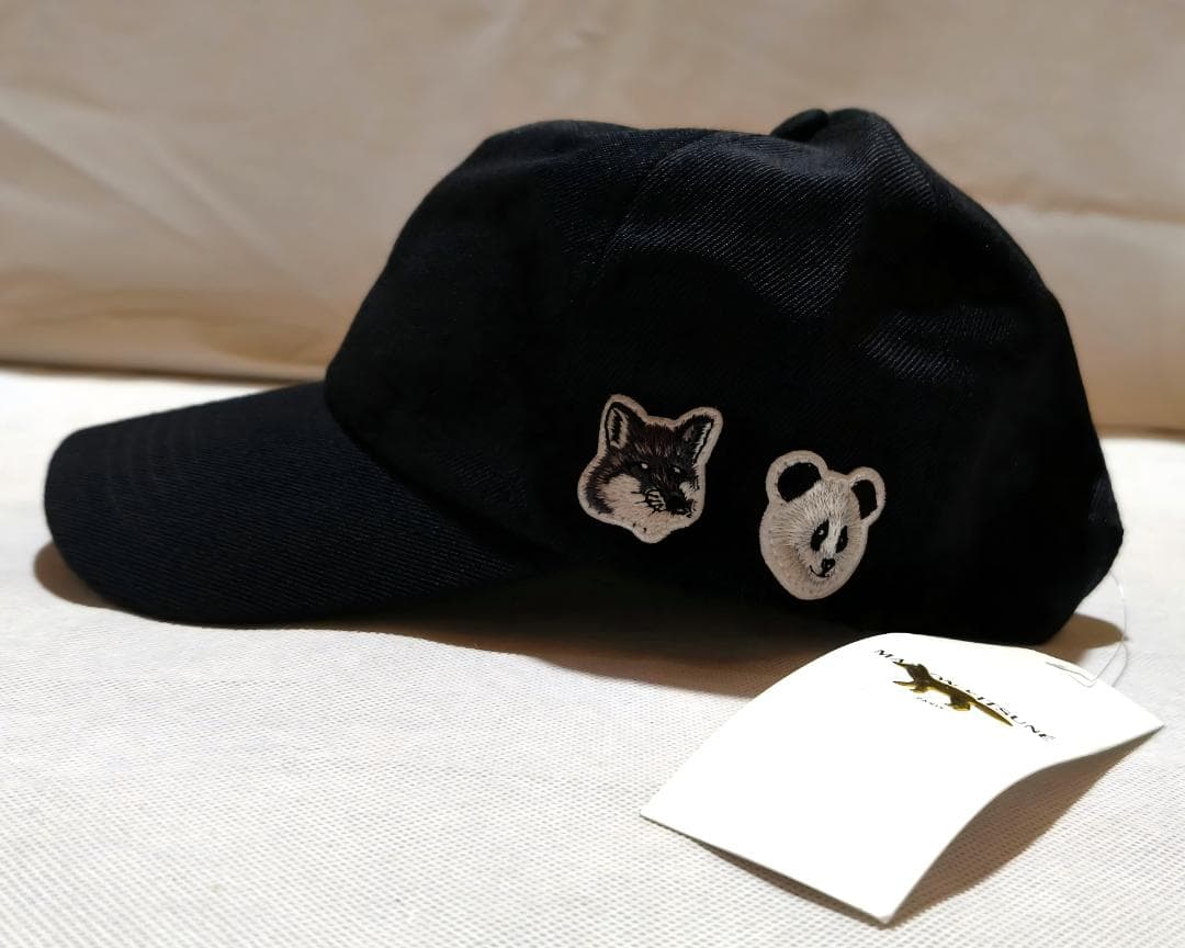吉*田様 Maison Kitsune メゾンキツネ　パンダ　キャップ　帽子