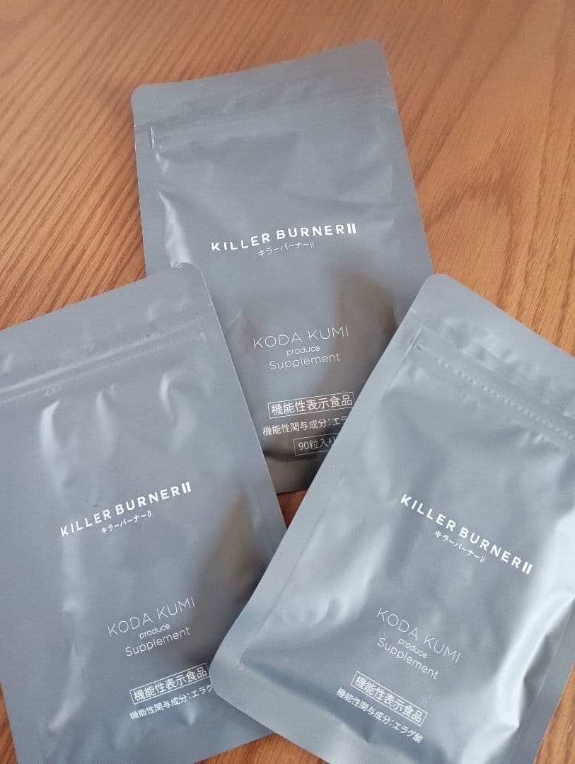 KODA KUMI KILLER BURNER II サプリメント 3パック