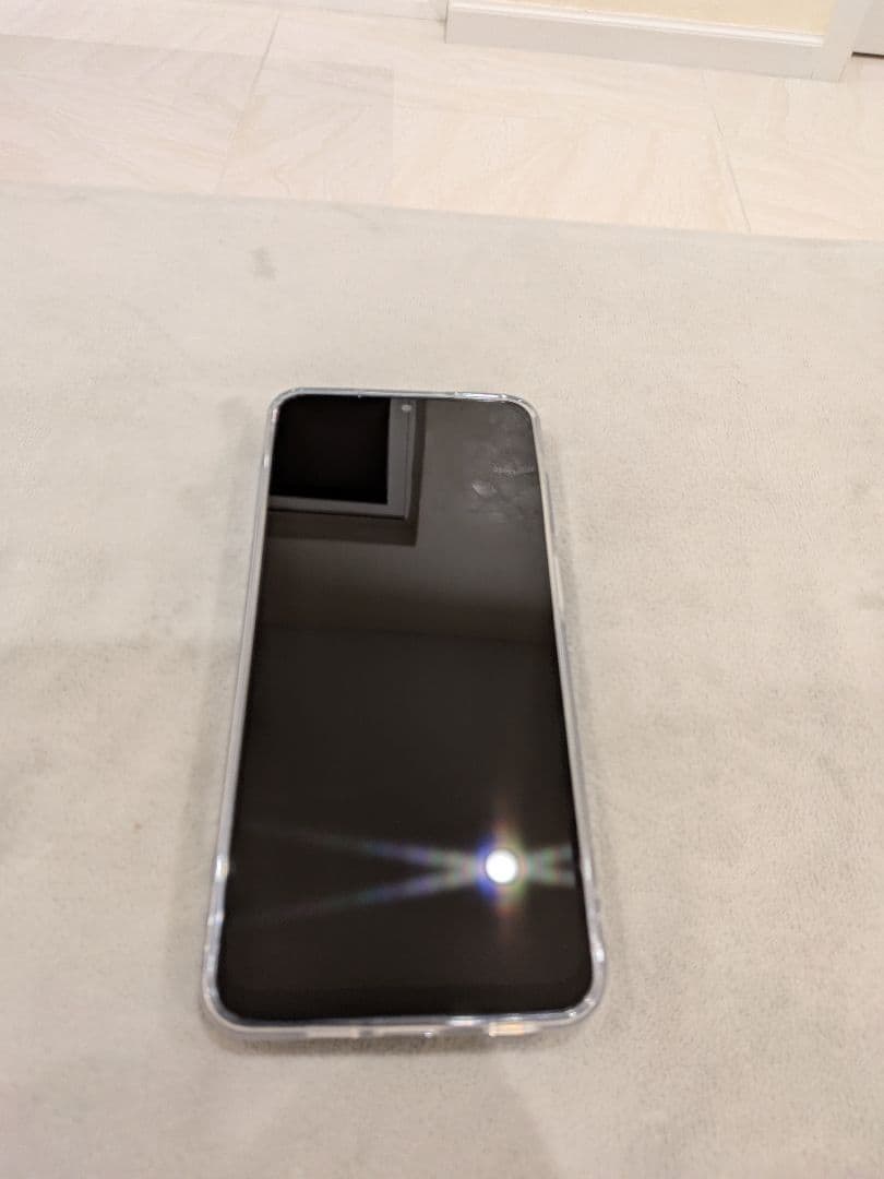 Samsung Galaxy a25 5g ブラック本体＋透明ケース