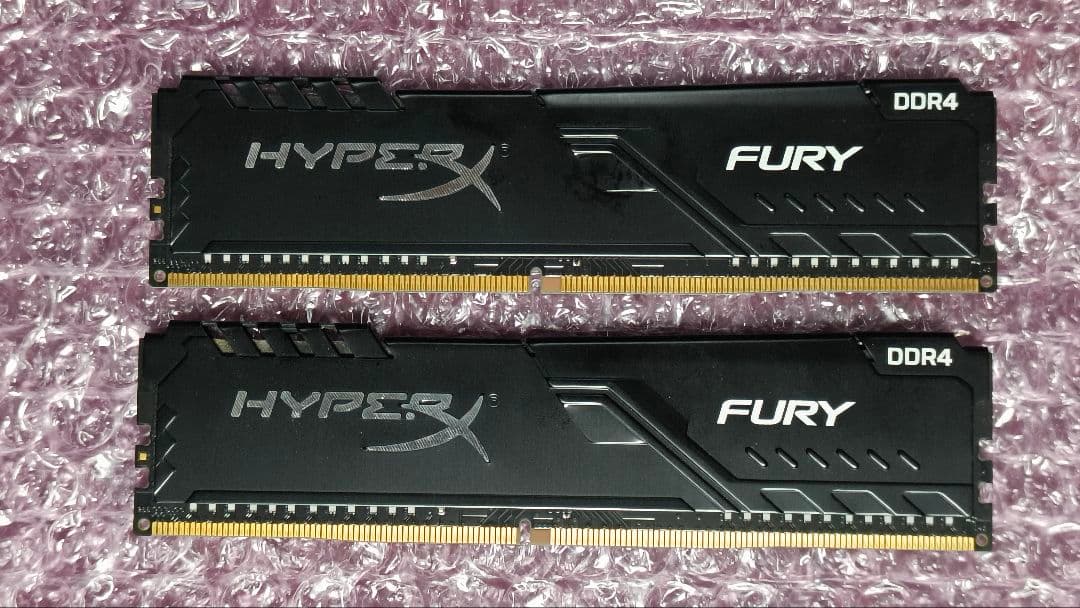 DDR4 8GBx2枚 16GB pc4-2666 動作確認済み ①