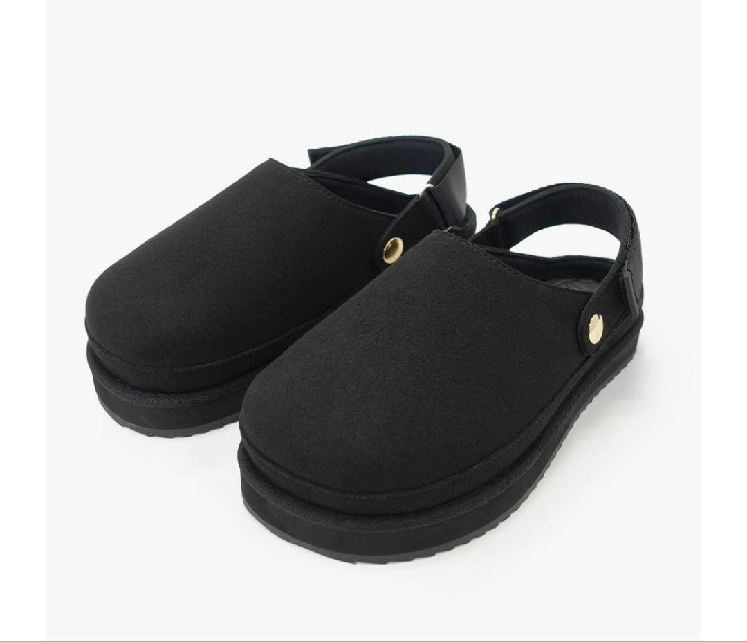 Racbaki クロッグシューズ シングルベルト スムース 姿勢矯正靴