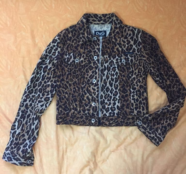D&G ヒョウ柄 Gジャン 美品
