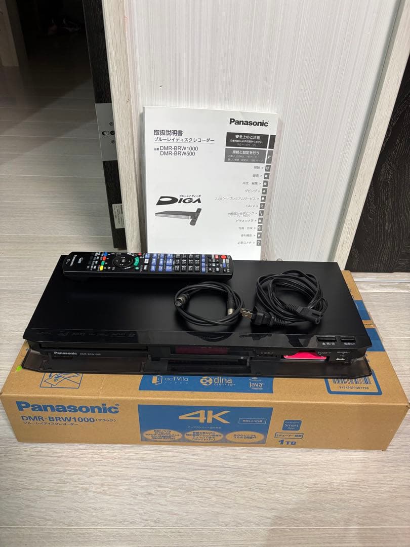Panasonic DMR-BRW1000 4Kブルーレイレコーダー