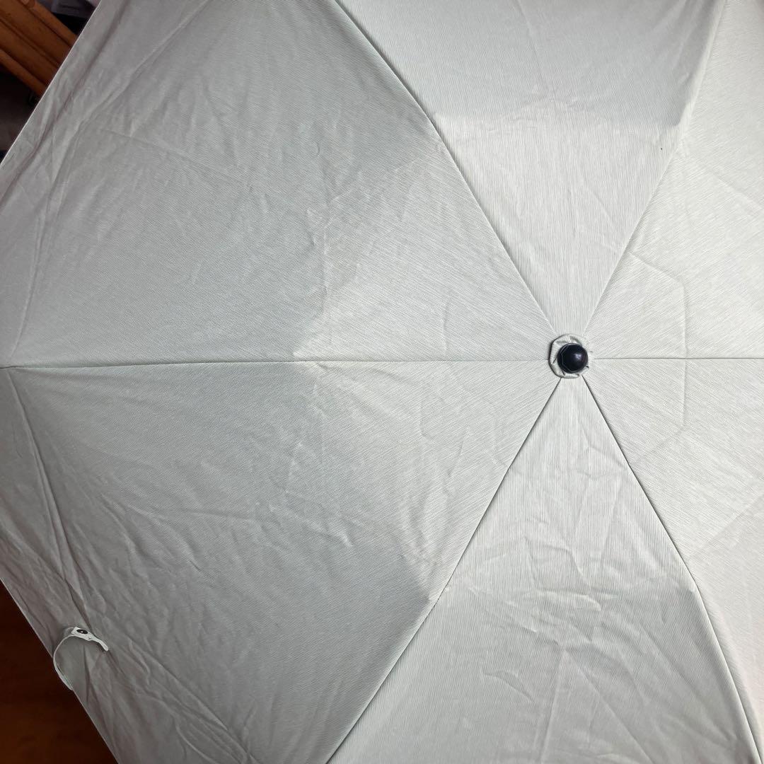 サンバリア100 3段折日傘 グリーン