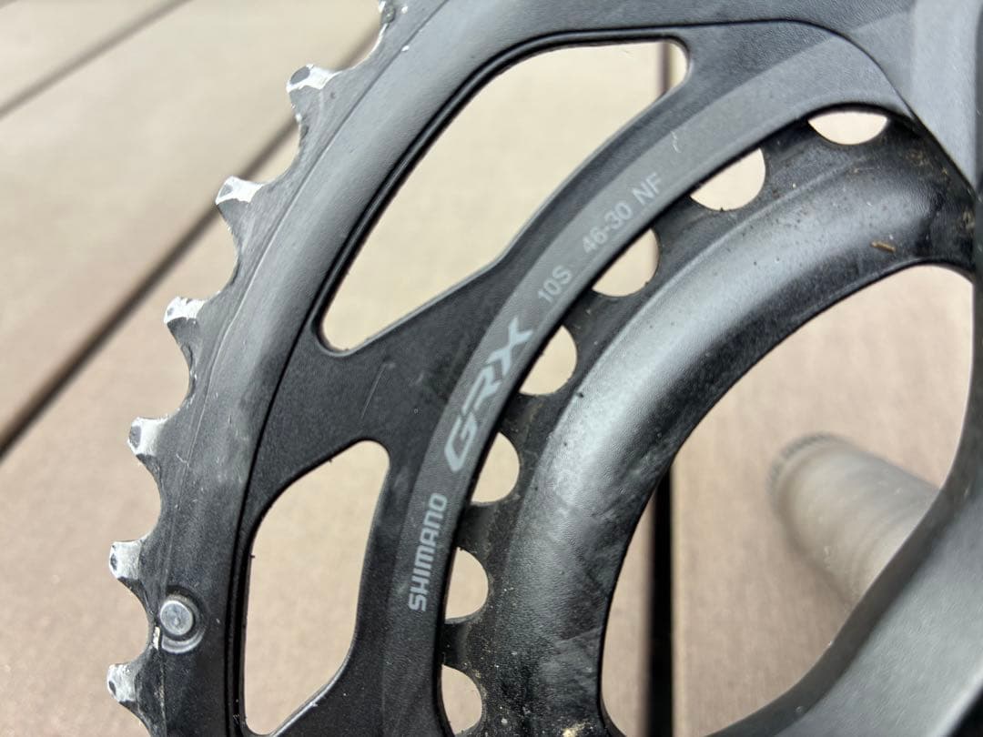 GRX RX400 170mm 10Sクランクセット