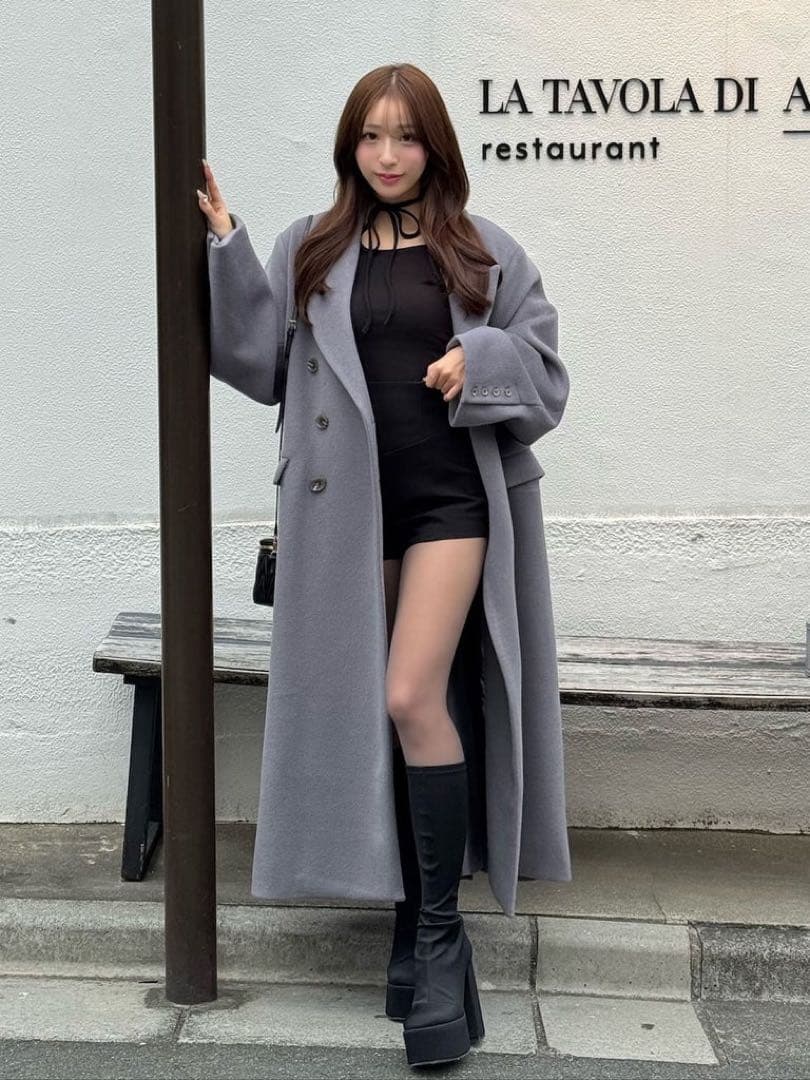 新品タグ付 ダーリッチ 美シルエットショートパンツ フリー ブラック 黒 F