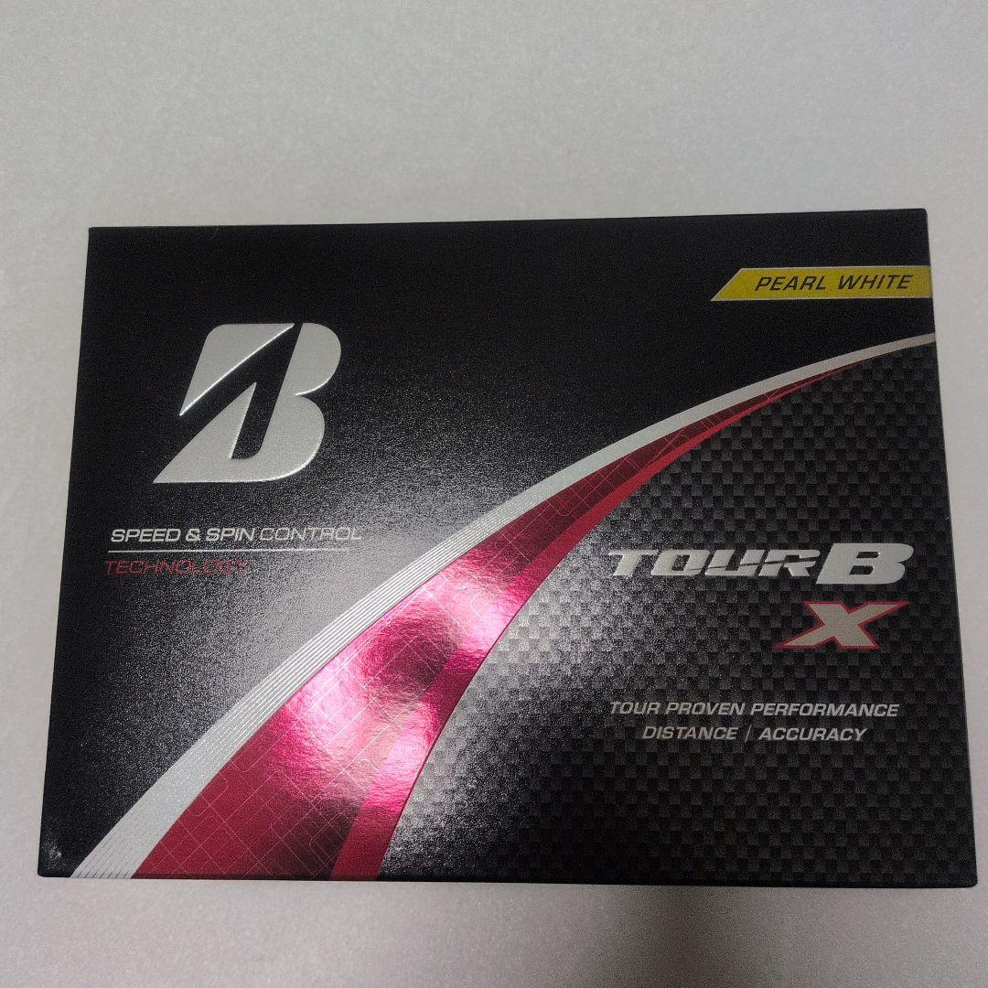 ☆新品☆ブリヂストン TOUR B X ゴルフボール パールホワイト 2ダース
