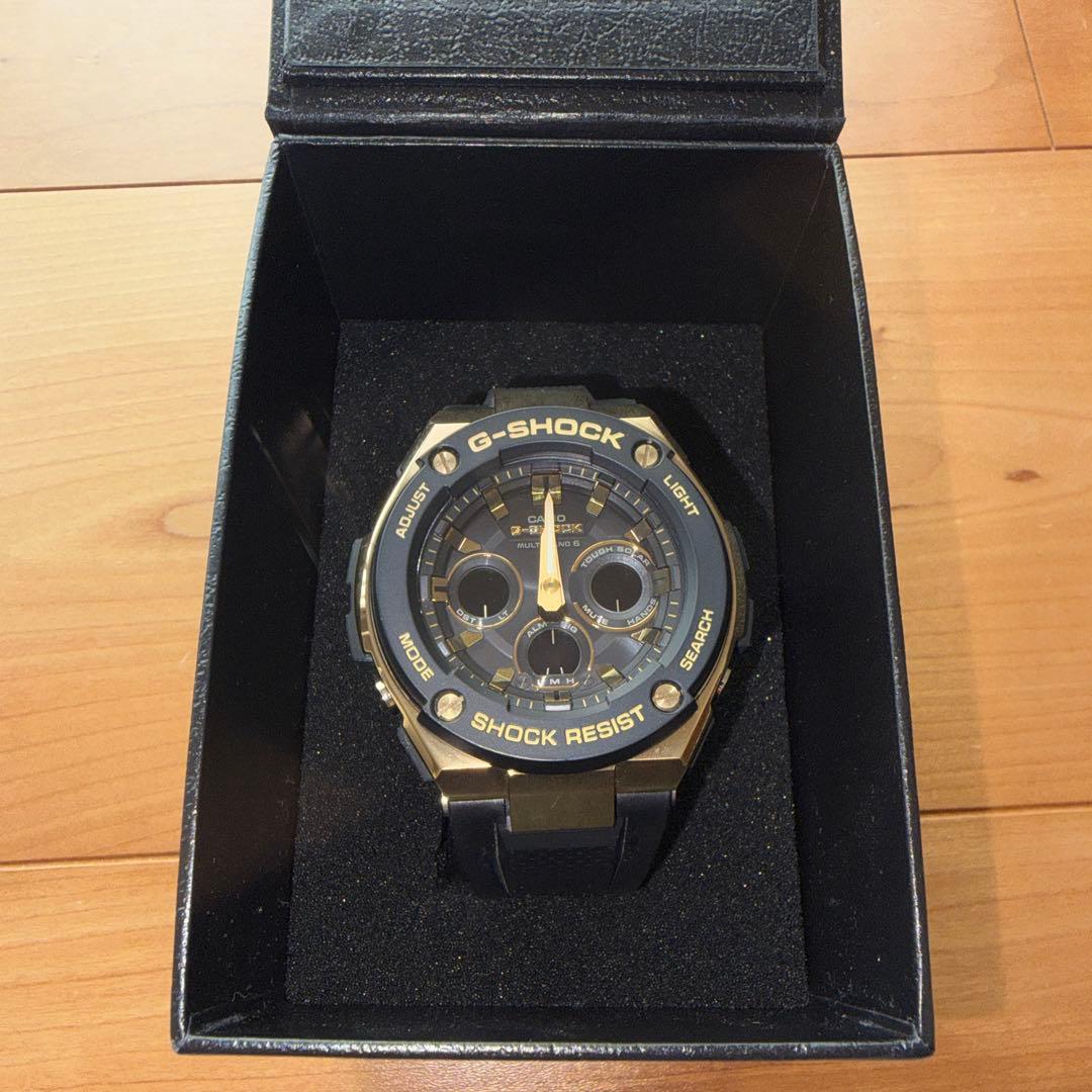 G-SHOCK GST-W300G 1A9JF ゴールド 電波ソーラー