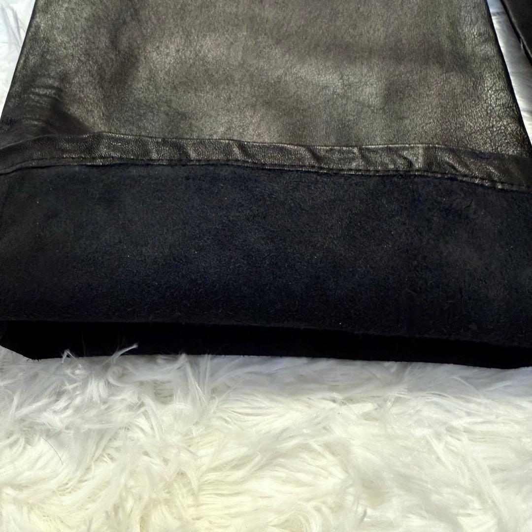 アビレックス　レザーパンツ　牛革　サイズXL