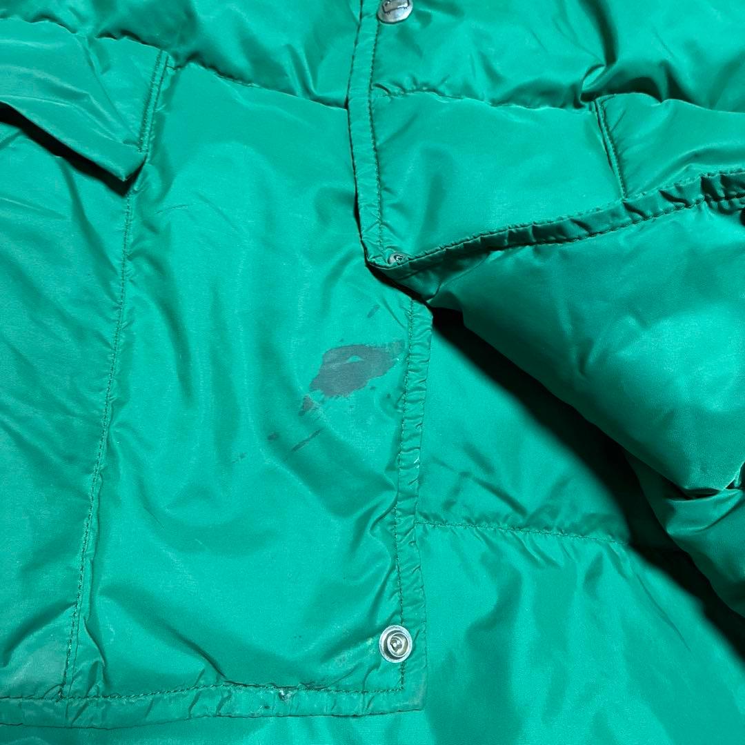 ビンテージ　ウールリッチ　ダウンベスト　グリーン　70年代　白タグXL