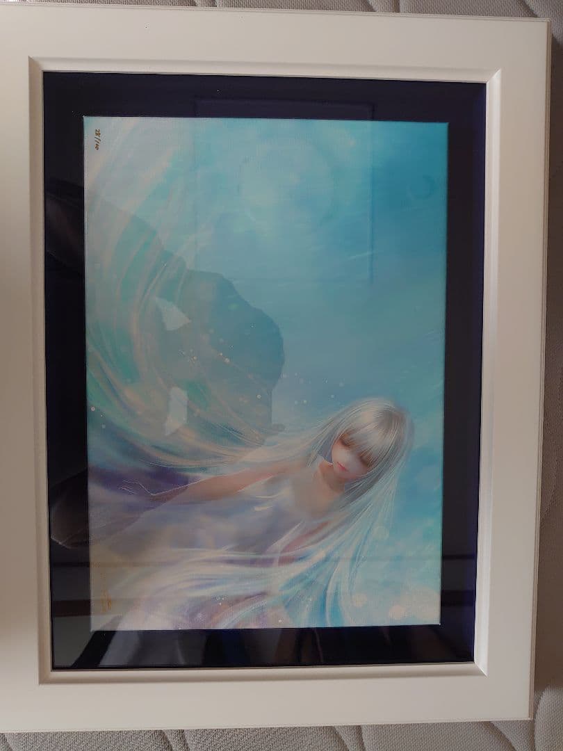 kyonagiさん専用デジタルアート 絵画 白フレーム 2019年