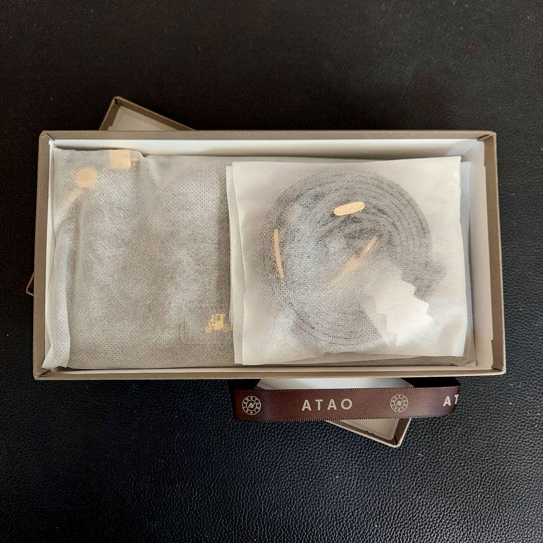 ATAO　アタオ　バティ　Batty　スマホポシェット　長財布　グレージュ