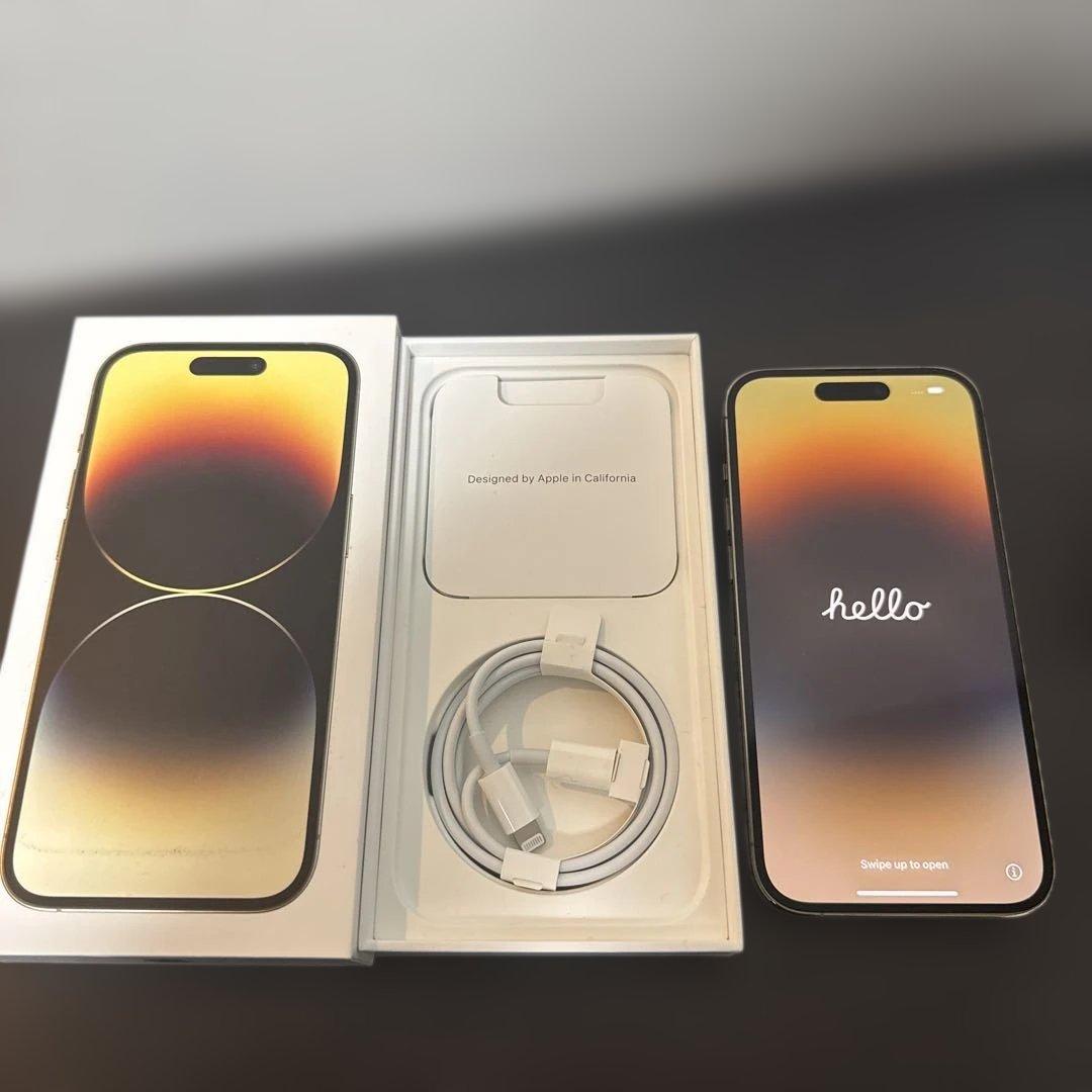 iPhone 14 Pro Gold 256GB SIMフリー 98%