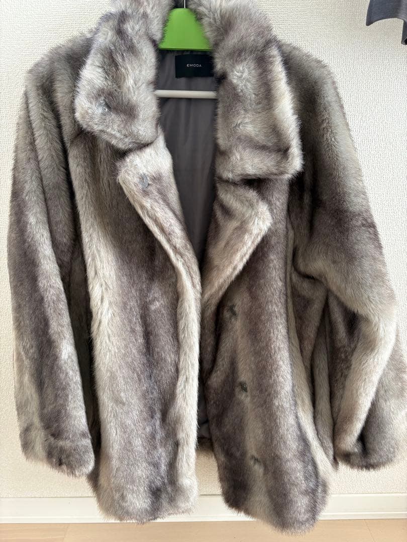 EMODA ミディフェイクファーコート