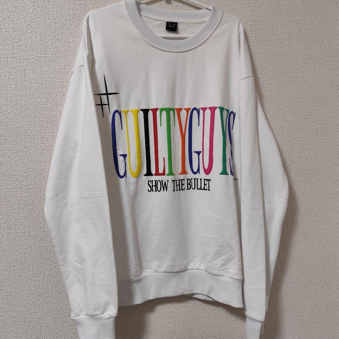 GUILTY GUYS スウェット 白 XL