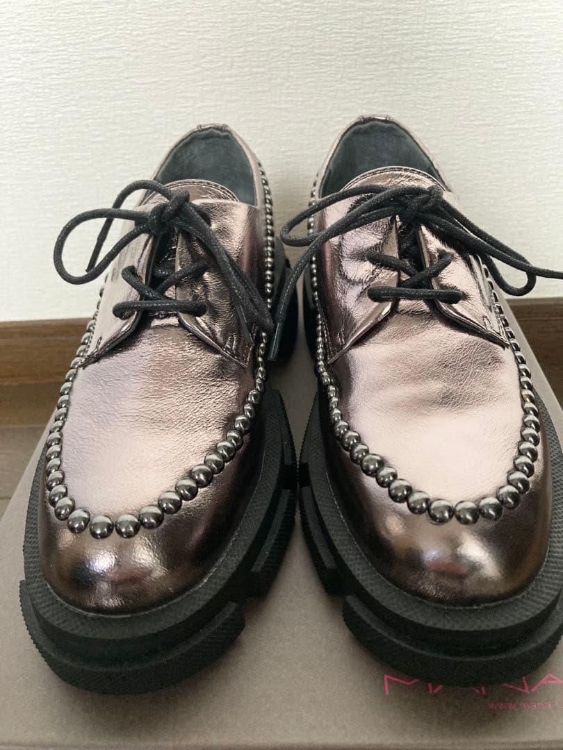 ☆keichana51様☆MANA スタッズ・レースアップシューズ　36